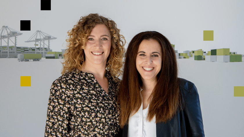 Eva Borucki und Dolores Ismail
