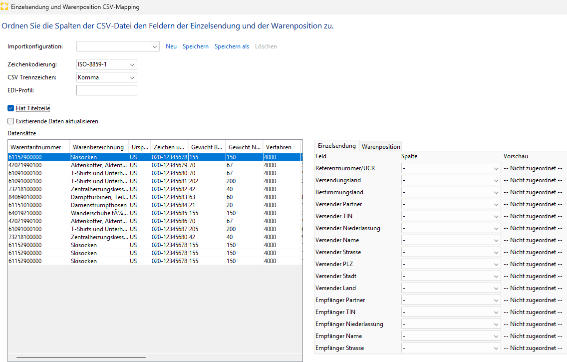 NCTS_Einzelsendung_Import