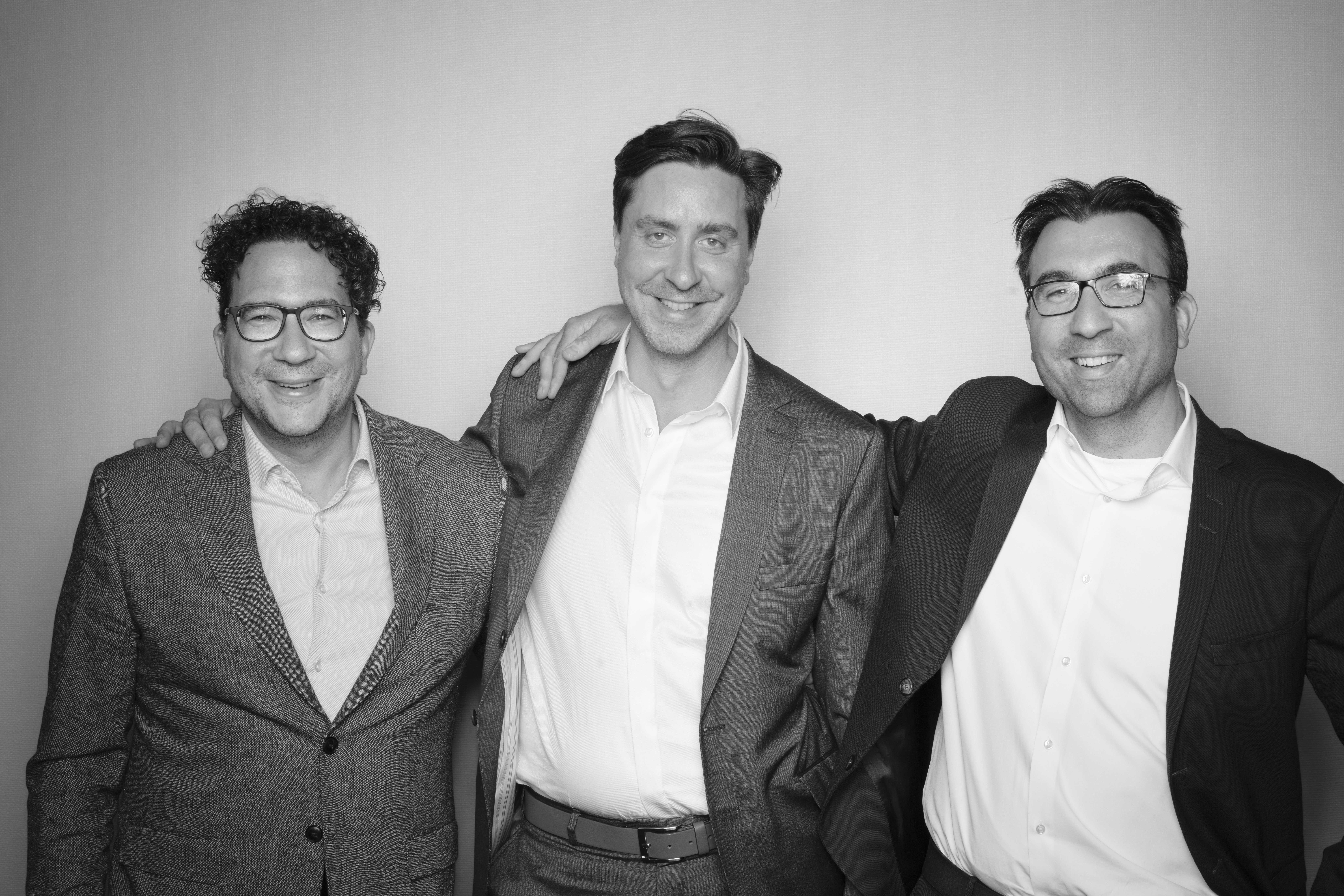 F.l.t.r. Christian, Benjamin and Tobias Riege